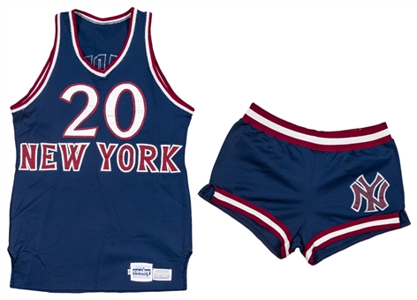 1981-82 Michael Ray Richardson Game Used & Photo Matched New York Knicks Uniform - Jersey & Shorts (MeiGray & Resolution Photomatching)